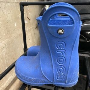 Crocs rain boots size 9